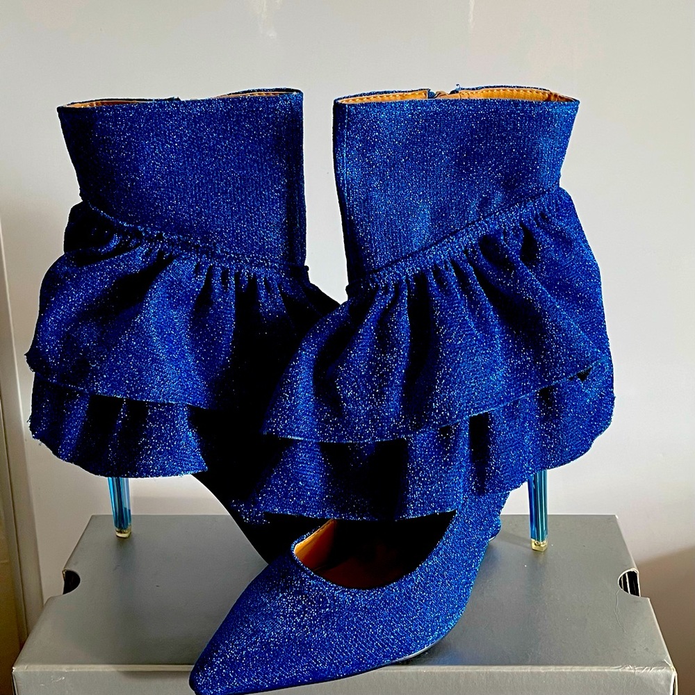 Party heels!!! Looks great dressed up or with some jeans.
